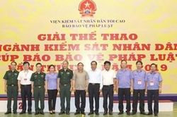 Tổ chức Hội diễn văn nghệ, Giải thể thao trong ngành Kiểm sát nhân dân