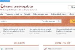 Đã có hơn 50.000 tài khoản đăng ký trên Cổng Dịch vụ công Quốc gia