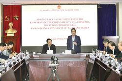 Tổ công tác của Thủ tướng làm việc với Ủy ban Quản lý vốn Nhà nước tại doanh nghiệp