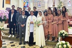 Từng tiết lộ mẫu váy cưới trong mơ, thế nhưng đầm cưới chính thức của Tóc Tiên lại đối lập bất ngờ