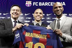 Barca: Chủ tịch Bartomeu áy náy vì chiêu mộ Braithwaite của Laganes