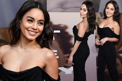Vanessa Hudgens mặc trễ nải, hờ hững ngực đầy