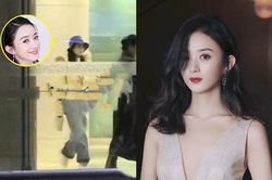 Triệu Lệ Dĩnh vô tư không đeo khẩu trang xuất hiện tại sân bay giữa dịch bệnh hoành hành