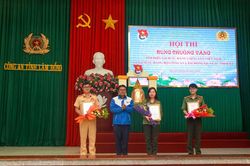 Đoàn Thanh niên Công an tỉnh thi tìm hiểu lịch sử Đảng