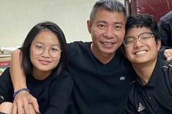 Hai con giỏi giang, ngoan ngoãn của NSND Công Lý
