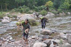 'Lộc trời' dưới chân dãy Giăng Màn
