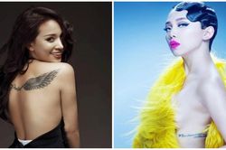 Soi loạt hình xăm ấn tượng của Thủy Tiên, Hương Tràm, Tóc Tiên
