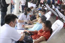 Đông đảo đoàn viên, thanh niên Đà Nẵng tham gia Ngày hội hiến máu tình nguyện