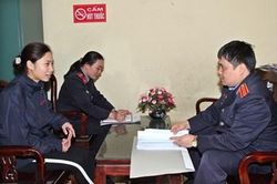 VKSND huyện Lập Thạch học tập và làm theo lời Bác