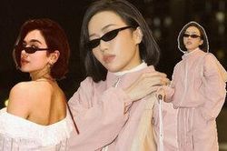 Diệu Nhi sành điệu tại sân bay, 'so kè' cùng Demi Lovato và Dua Lipa với pha 'đụng hàng' bất ngờ