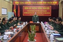 Thượng tướng Trần Đơn thăm, kiểm tra Bệnh viện Quân y 105