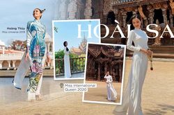 Chưa nhập cuộc Miss In't Queen, Hoài Sa đã áp dụng ngay nước cờ của Hoàng Thùy ở Miss Universe khiến fan nức lòng