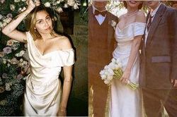 Váy cưới Tóc Tiên: Hơn 100 triệu đồng, khoe vòng 1 yêu kiều như của Miley Cyrus