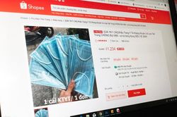 Xử lý gần 5.000 gian hàng trục lợi từ sản phẩm khẩu trang trên Shopee, Sendo