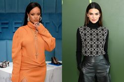 Không cần váy áo hở hang, Rihanna và Kendall diện đồ kín cổ vẫn đủ đẹp
