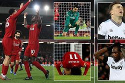 Liverpool 3-2 West Ham: Rượt đuổi ngoạn mục, Liverpool nối dài mạch chiến thắng