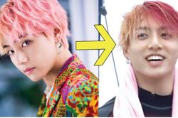 V, Jungkook BTS và 4 thần tượng K-pop 'cực bạo' với tóc nhuộm nửa đầu