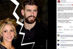 Pique và Shakira khủng hoảng lần 2