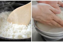 Thói quen nấu cơm của các bà nội trợ khiến cơm mất dưỡng chất, rước bệnh, đặc biệt điều thứ 2