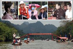 Trẩy hội chùa Hương 'mùa Covid-19'