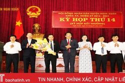 Nghi Xuân có tân Chủ tịch Hội đồng nhân dân huyện