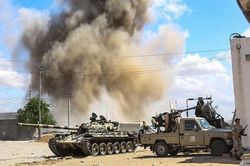 Sự thật tàu chở vũ khí Thổ Nhĩ Kỳ bị bắn cháy ngay khi cập cảng Tripoli