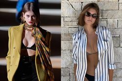 Kaia Gerber đắt show, không ngại diện trang phục hở hang ở tuổi 18