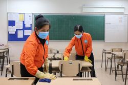 Bảo đảm an toàn đón học sinh trở lại lớp