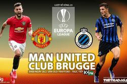 Soi kèo nhà cái MU vs Club Brugge. Trực tiếp K+, K+PM. Trực tiếp cúp C2