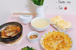 Ngồi suốt trong nhà để tránh dịch, mẹ đảm ở Nhật vẫn có bữa ăn cơm ngon cho chồng khiến chị em xuýt xoa thán phục