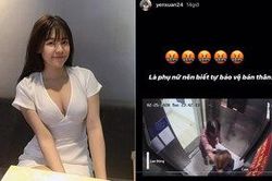 Bức xúc vụ cô gái bị bạo hành trong thang máy, bạn gái Đặng Văn Lâm chia sẻ cách phòng thân