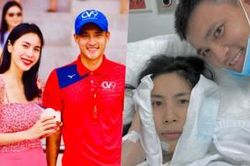 Thủy Tiên lẳng lặng nhập viện, Công Vinh than thở: 'Lấy phải vợ tính đàn ông đau đầu lắm'