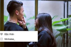 Yêu lại từ đầu và liên tục xuất hiện tình tứ với Quang Hải, Nhật Lê vẫn để 'độc thân'