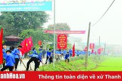 Tuổi trẻ Thanh Hóa sôi nổi các hoạt động 'Mùa xuân là Tết Trồng cây'