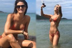 Ngắm loạt ảnh bikini rực lửa của mỹ nhân Brazil Isabeli Fontana