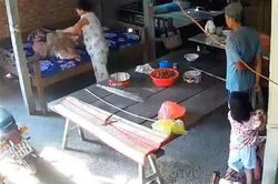 Bắt tạm giam hai vợ chồng bạo hành mẹ già 88 tuổi ở Tiền Giang