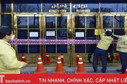 Số người nhiễm Covid-19 ở Hàn Quốc lên xấp xỉ 3.000