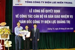 Công bố quyết định bổ nhiệm Giám đốc Công ty Điện lực Quảng Trị