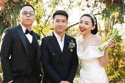 Hé lộ loạt ảnh rõ nét trong lễ cưới Tóc Tiên - Hoàng Touliver
