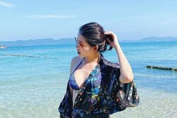 Loạt ảnh bikini của Huyền My - Á hậu hiếm khi mặc hở