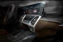 Kia Sorento 2021 bất ngờ lộ diện thiết kế nội thất, chuẩn bị ra mắt