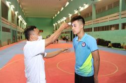 Trung tâm HLTTQG Hà Nội tập huấn phòng, chống dịch bệnh Covid - 19