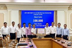 TP Hồ Chí Minh được tặng 100 nghìn khẩu trang y tế