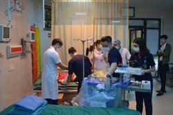 Phú Thọ: Một phụ nữ bị máy cuốn đứt lìa bàn tay