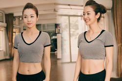Hoa hậu Jennifer Phạm chăm chỉ luyện tập lấy lại vóc dáng sau hơn 1 tháng sinh con