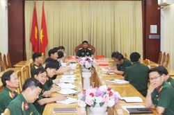Hội nghị trực tuyến toàn quân triển khai kế hoạch diễn tập phòng, chống dịch Covid-19