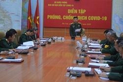 Bộ Quốc phòng tổng duyệt Diễn tập Covid-19