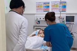 Ngọc Lan lên cơn đau dữ dội, nhập viện lúc nửa đêm