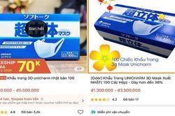 Gỡ bỏ gần 8.900 gian hàng 'nâng' giá khẩu trang, nước sát khuẩn