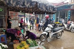 Bên trong xã Sơn Lôi trước giờ gỡ bỏ lệnh cách ly